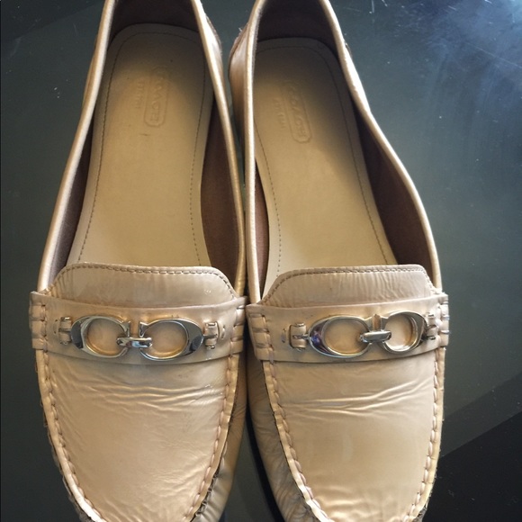 Coach Beige Fortunata Flats - Picture 5 of 7